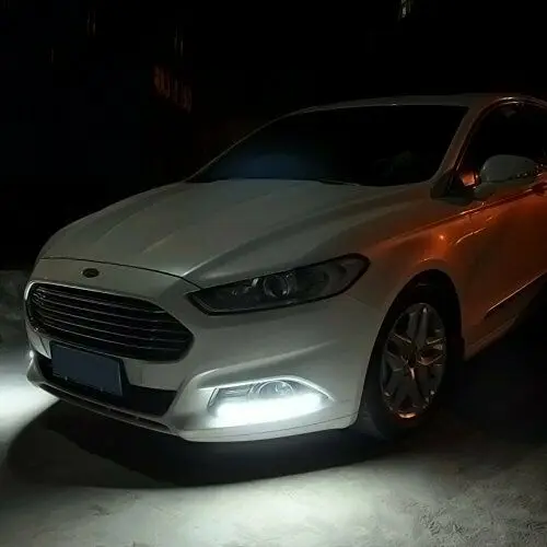 Для Ford Fusion 2013- светодиодный противотуманный фонарь дневного света DRL дальнего света автомобильные аксессуары модификация автомобиля