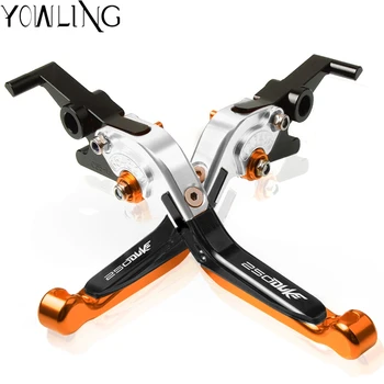

For KTM DUKE 250 2013 2014 2015 2016 2017 2018 2013-2019 Adjustable Foldable Brake Clutch Levers Handle Motorcycle Accessories