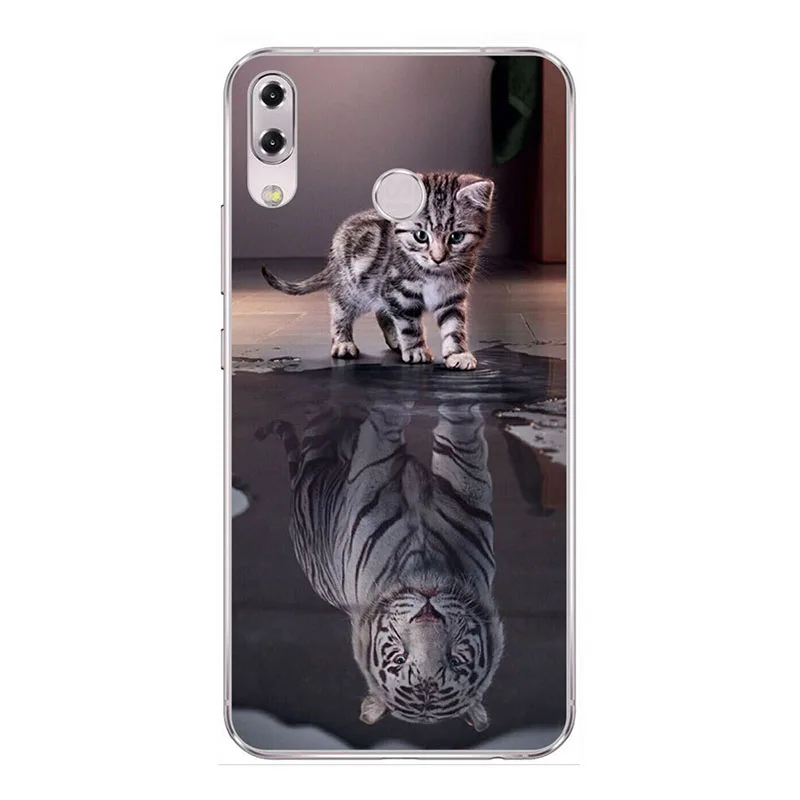 Чехол для Asus Zenfone 5z ZS620KL/Zenfone 5 ZE620KL чехол силиконовый TPU Coque Funda для Asus Zenfone 5 ZE620KL чехол - Цвет: M21
