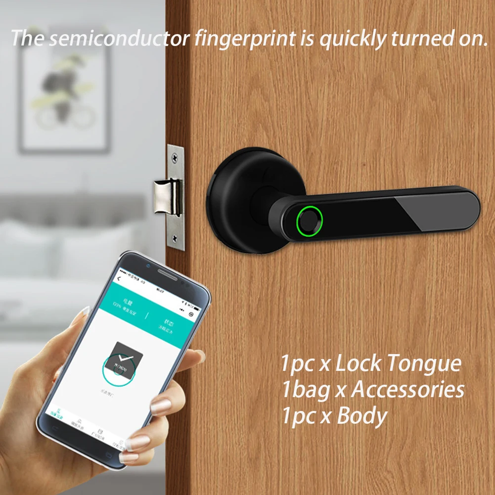 Usb зарядка для помещений, защита от кражи, для дома, безопасность, чувствительный, для офиса, умный, биометрический, Bluetooth, замок для отпечатков пальцев, простая установка, защитный