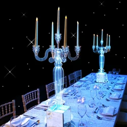 Candelabra Holder Without Candle Centerpieces For Wedding Christmas Party Activities.