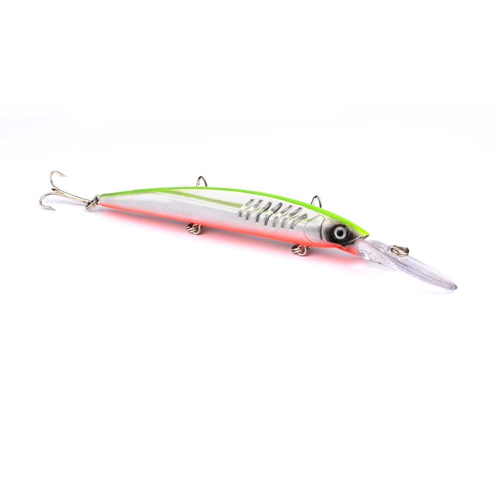 Minnow Swimbait Fishing Lure Jerkbait Sinking Hard Bait Wobbler