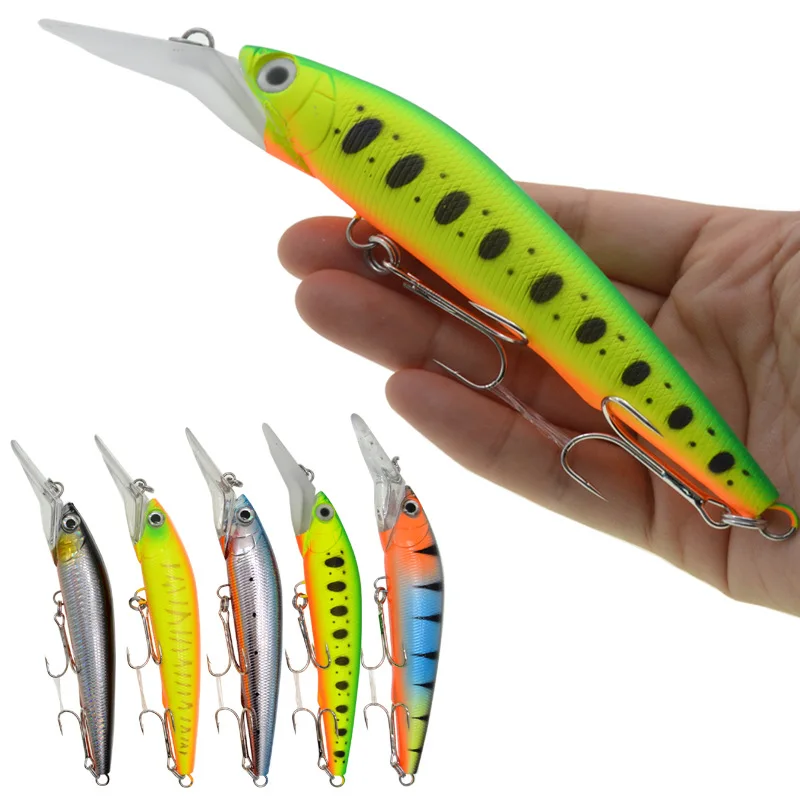 

Deep Sea Fishing Lure Big Minnow Hard Bait 40g 17.5cm Ocean Boat Dive 3-5m Trolling Mackerel Artificial Lure Lures 1 Piece Sale