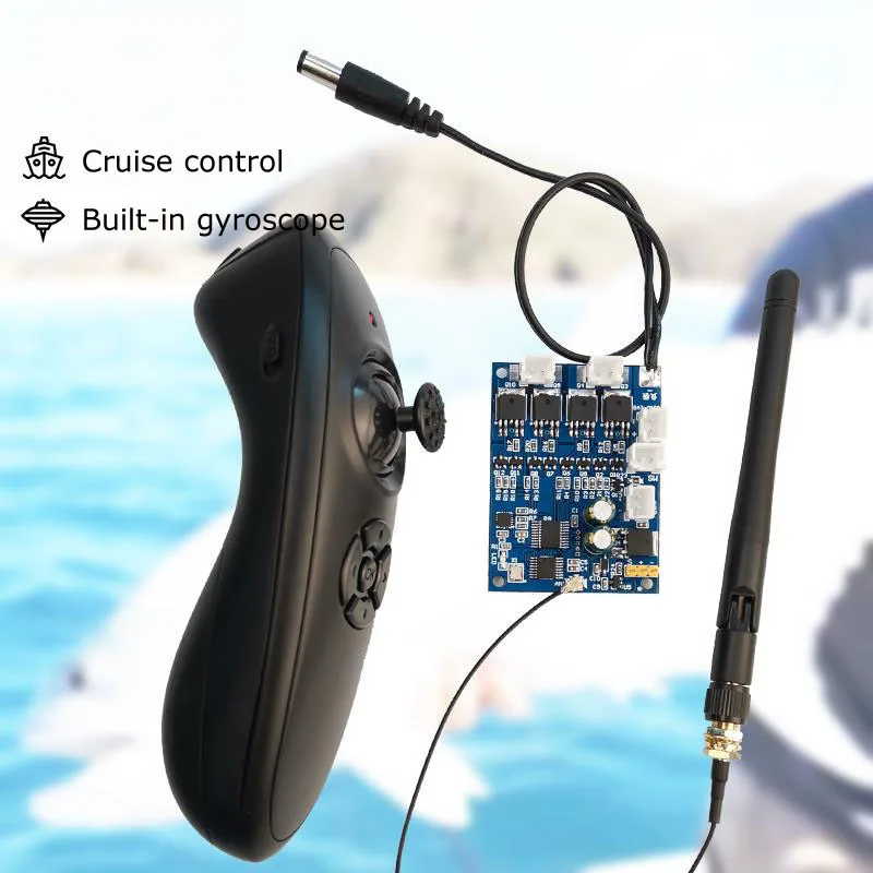7.4v Single Handle Remote Control Repair Kit Refitting Fixed Speed ...