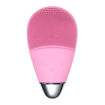 

Face Cleaning Brush Eye Heating Care Instrument Ultrasonic Electric Silicone Face Cleaning Brush Beauty Instrument Wireless Char