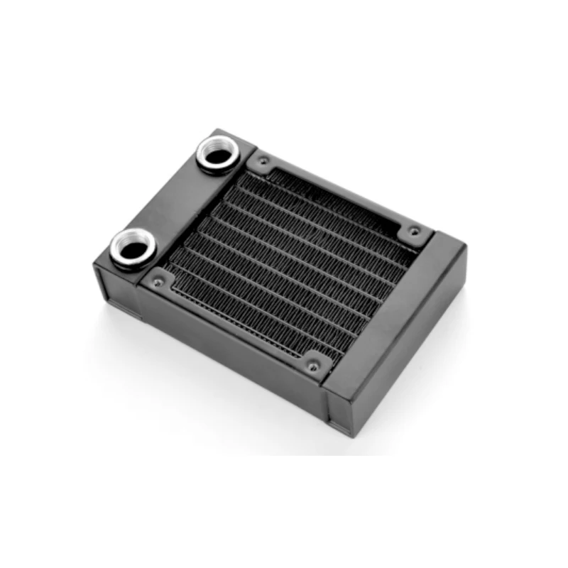 Syscooling 수냉식 라디에이터, PC 수냉용 알루미늄 소재 라디에이터, G1/4 스레드 설치, 80mm 팬 크기