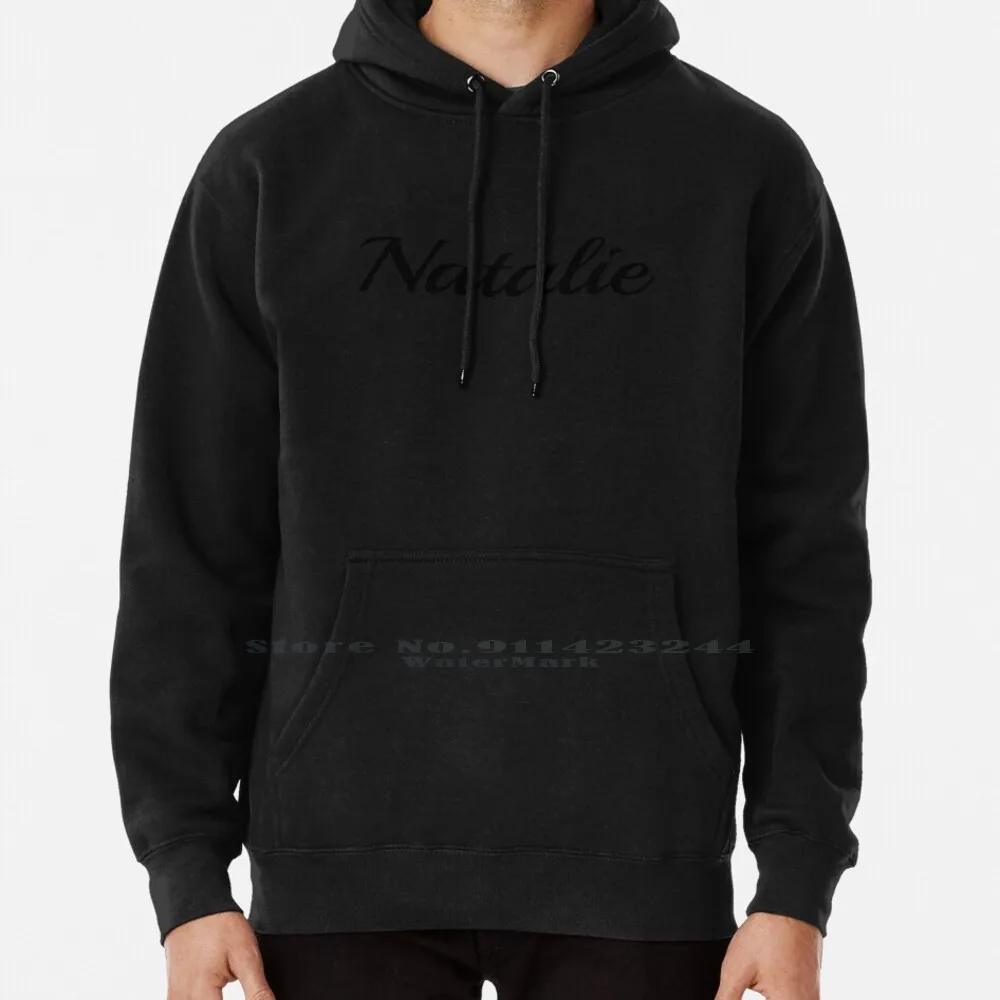 

Natalie Hoodie Sweater 6xl Cotton Text Names Kids Teen Typography Calligraphy Girls Hand Lettering Hand Lettered Natalie