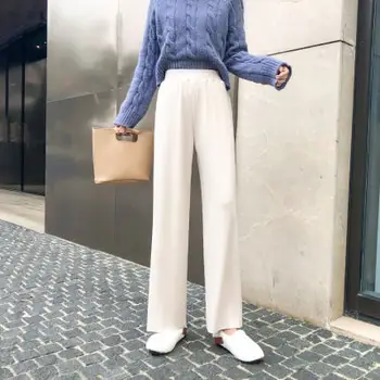 

NEW Ladies' Clothes Women's Pants Nine Pants Loose Straight Joker Comfortable Thin Outer Pants