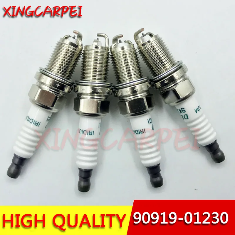 Горячая Распродажа 90919-01230 SK20BR11(4 шт.) Свеча зажигания для Toyota Avensis RAV4 90919 01230 SK20BR11 |