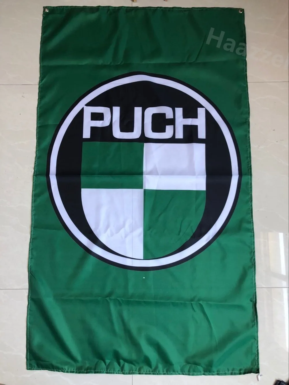 

Motorcycle flag PUCH Banner 3ftx5ft 100% Polyester Indoor and Outdoor A decorative banner flag