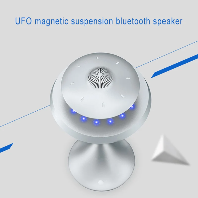 New Anti-Gravity Speaker Lamp Light Wireless Smart Bluetooth Stereo for Home Bedside DOM668