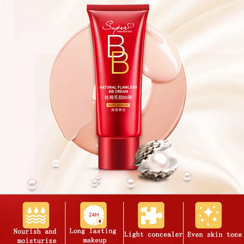 BB& CC крем основа для лица макияж отбеливающий консилер увлажняющий BB крем косметика на основе макияжа