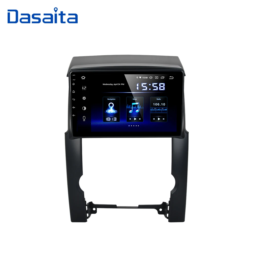 Автомобильный радиоприемник Dasaita GPS Android 10 для Kia Sorento 2009 2010 2011 2012 2013 головное