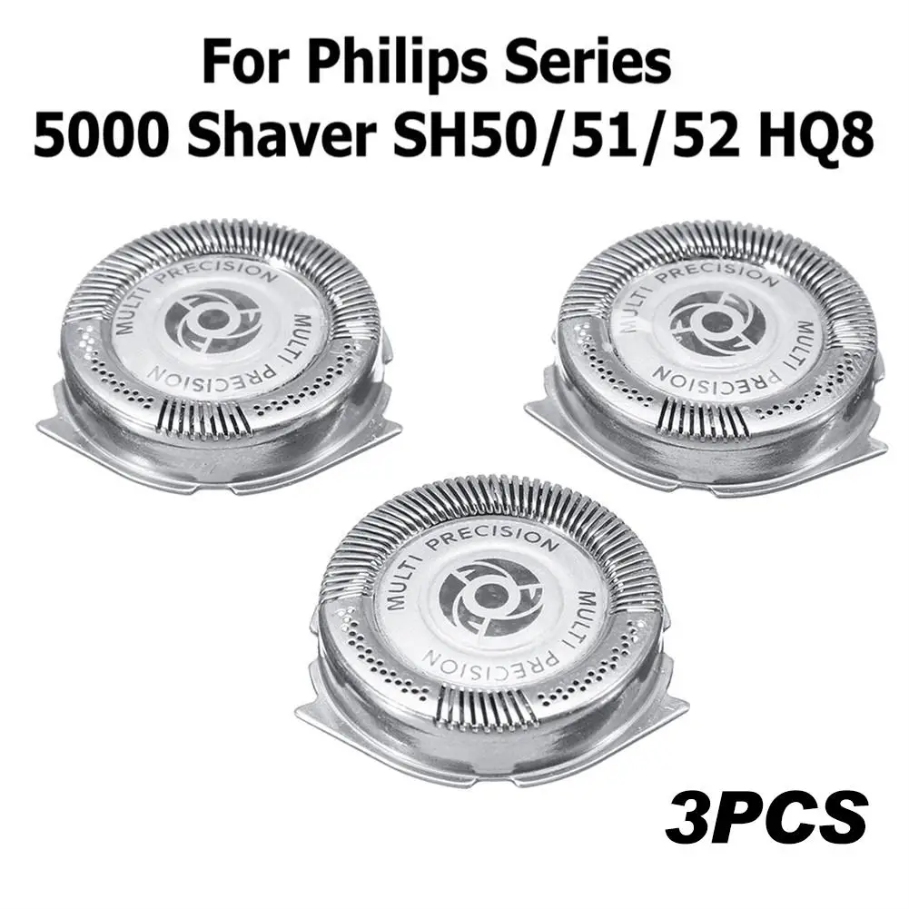 3 шт. Бритва Philips, бритвенная головка, бритвенный инструмент для Philips серии 5000 SH50/51/52 HQ8