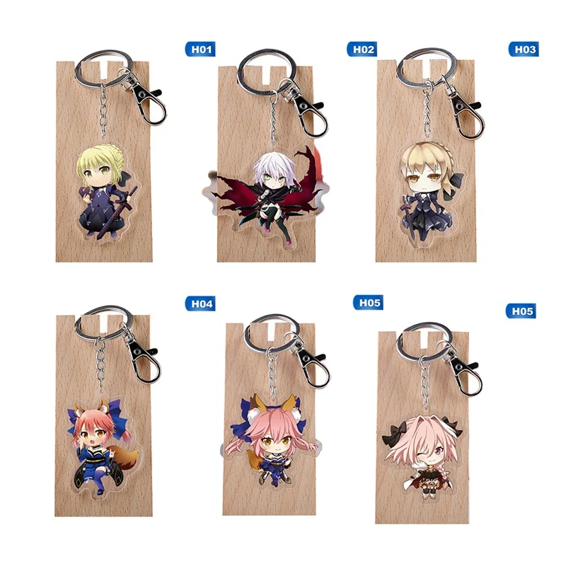 Fate/stay Night Gilgamesh Archer Lancer Saber Tamamo No Mae фигурка аниме модель резиновый брелок кулон