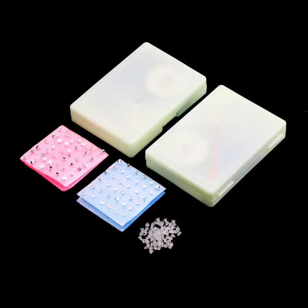 

Professional Iron Ear Piercing Gun Ear Nose Navel Body Piercing Gun 72pcs Studs Tool Kit Set For Humen Unique Style Design