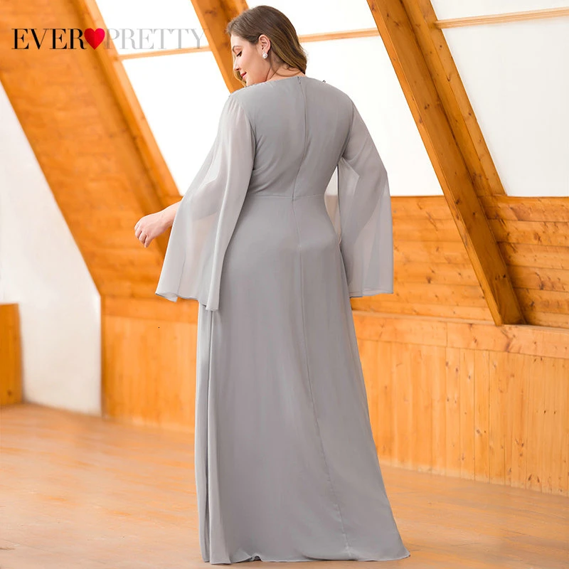 Платья размера плюс для мамы невесты, элегантные вечерние платья трапециевидной формы с v-образным вырезом и аппликацией Farsali, Vestidos Madre Novia