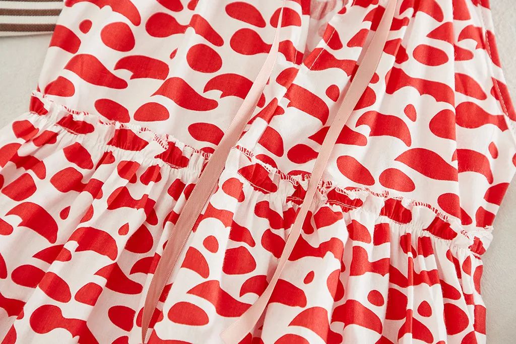 Girl Dress Toddler Kids Girls Floral Flowers Print Dress Princess Dresses Clothes Spring Summer Dresses for Girls #C