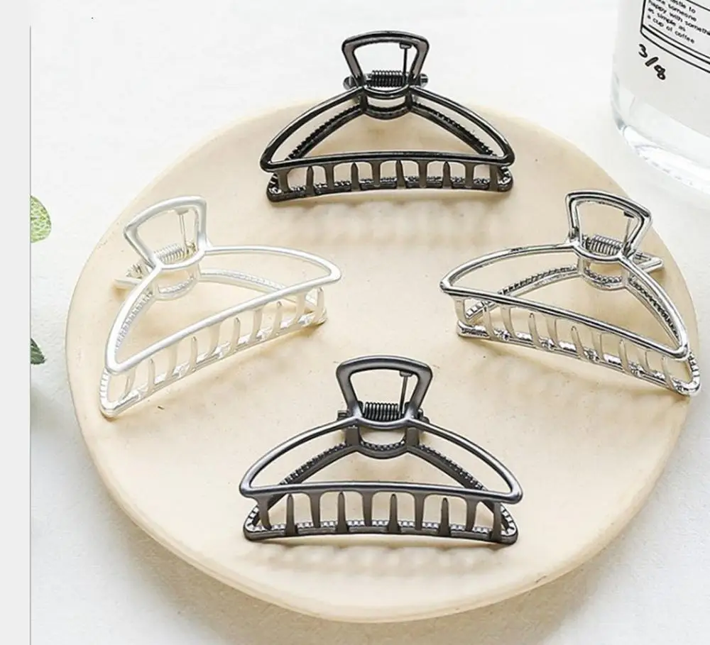 1 шт. женская заколка краб для волос в форме полумесяца|Шпильки и заколки волос| |