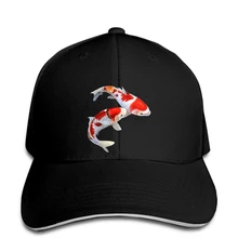 Бейсбольная кепка Koi Fish бейсбольная кепка Koi Carp Fish графическая женская шляпа