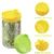 1pc Новейший Высокий Qulity 86mm Bean Seed Screen Plastic Sprouting Strainer Крышки Крышки Крышка Для Широкой Банки Каменщика