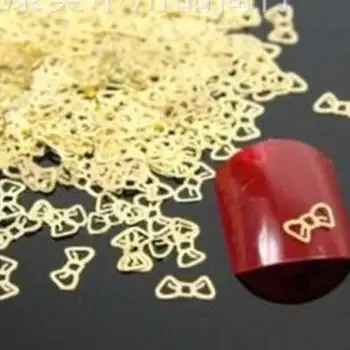 

Fashion 1 Round Golden Glitter Rhinestone Jewelry Nail Art Fashion 3D Decoration Decoration Charm Glitter Stud Nail Charm O0Q7