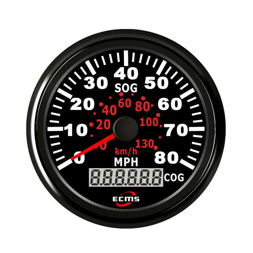 9-32V Universal Für Auto Lkw LCD Display Motorrad Mit Hintergrundbeleuchtung 130 km/h Wasserdichte