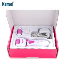 KEMEI электронная пилка для ног, тертые ноги, удаление омертвевшей сухой кожи, педикюрная машина, пилка для отшелушивания пятки, удаление кутикулы