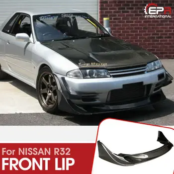 

TBO Style Carbon Front Bumper Lip For Nissan Skyline R32 GTR Exterior Car accessories Body(fit on standard GTR front bumper)