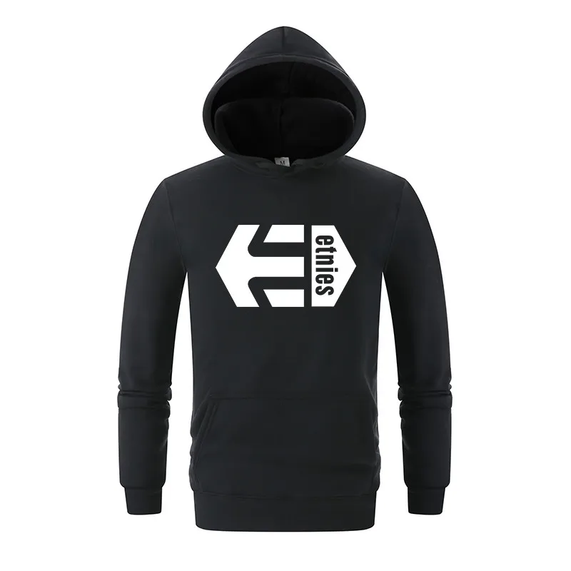 

Autumn Etnies New brand Men Hoodies Hip Hop Fashion Printing Cotton High quality Casual Sweatshirts Men/Women Long sleeve Hoody