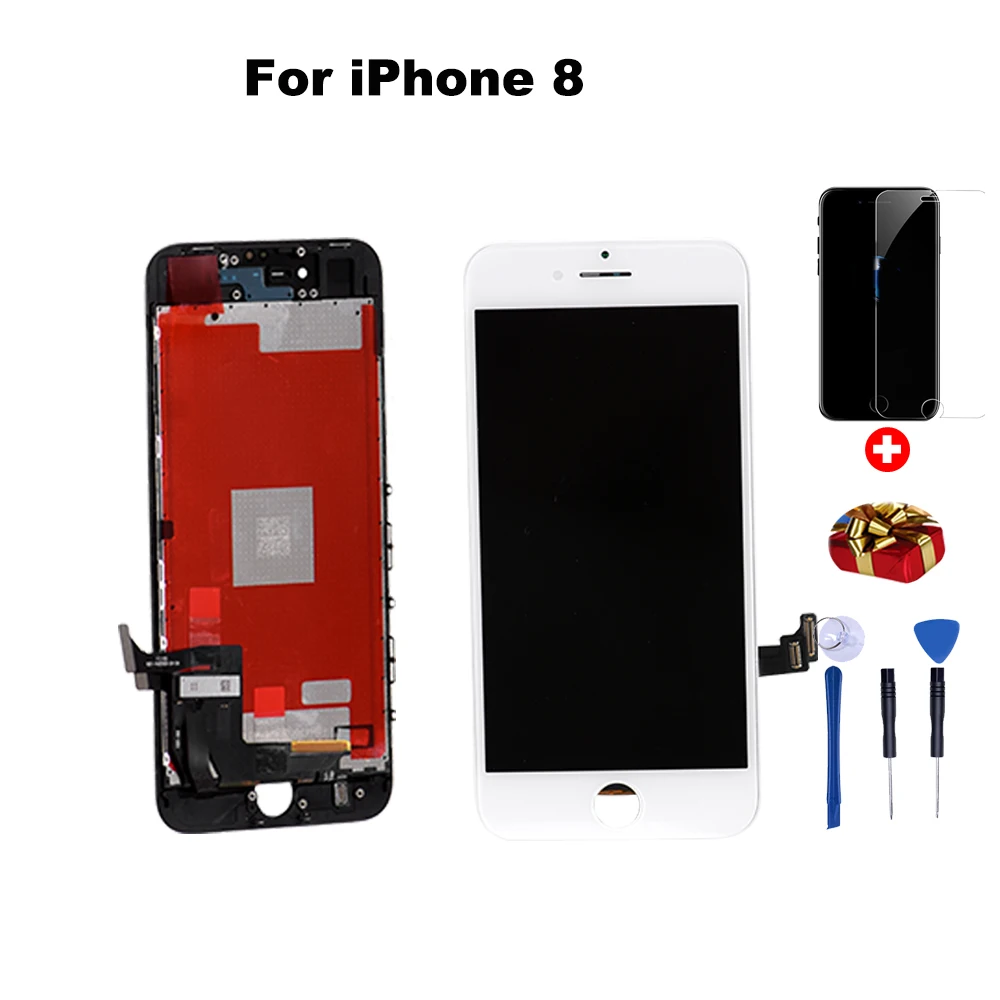 Класс AAAA + ЖК-экран для iPhone 6Lcd 6S 7P 8 8Plus LCD с 3D сенсорным дигитайзером в сборе дисплей