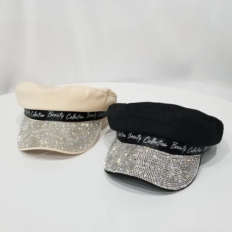 

Hat Women's Spring And Summer Korean-style Sea Tide Military Cap Versatile Painter Newsboy Cap Japanese-style Octagonal Cap Ligh