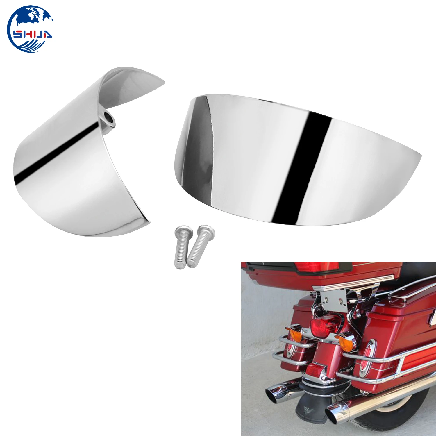 Harley rear turn signal visors Clearance