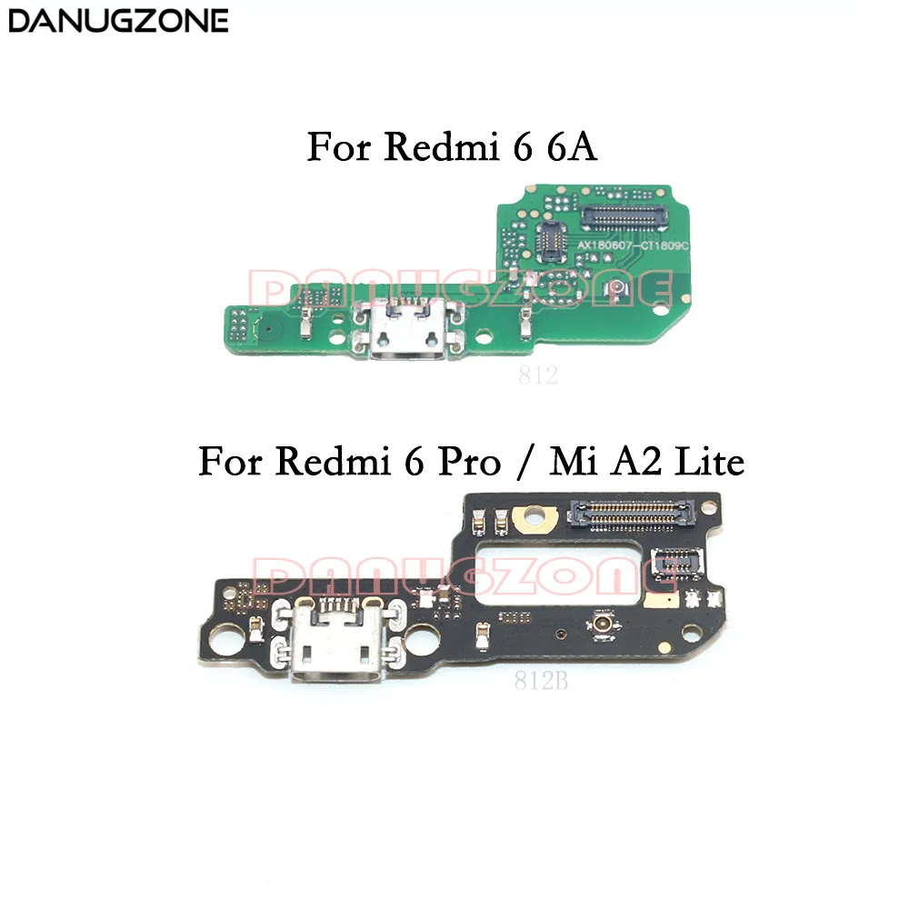 Док станция для зарядки с разъемом USB гибкий кабель Xiaomi Redmi 6 6A / Pro Mi A2 Lite|Шлейфы