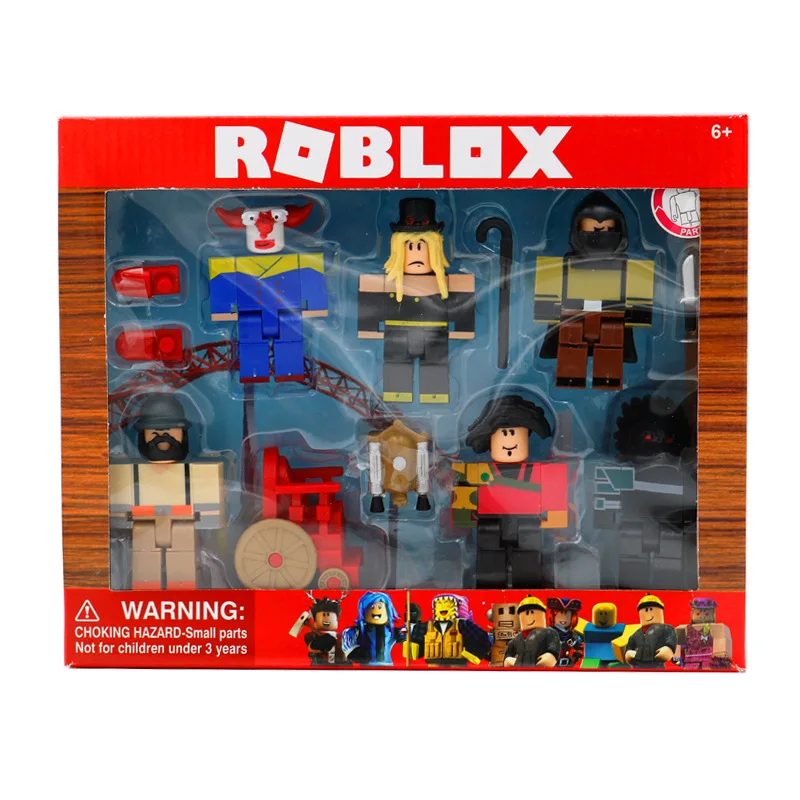 ROBLOX ночь оборотня шесть фигурок пакет 7 см ПВХ люкс куклы мальчики игрушки Модель Фигурки Коллекция Рождественские подарки для детей