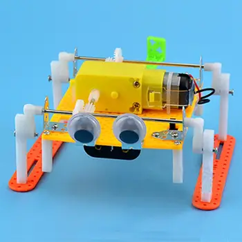 

Kuulee DIY Walking Robot Science Experiment Children Toy Robot Scientific Experiment Children's Toy Robot