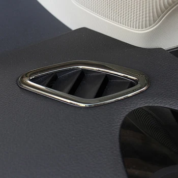 

Car Styling Auto Conditioner Air Outlet Decoration Cover Trim Stainless Steel for MG ZS 2018 2019 2020 Accessories 2 Pieces/set