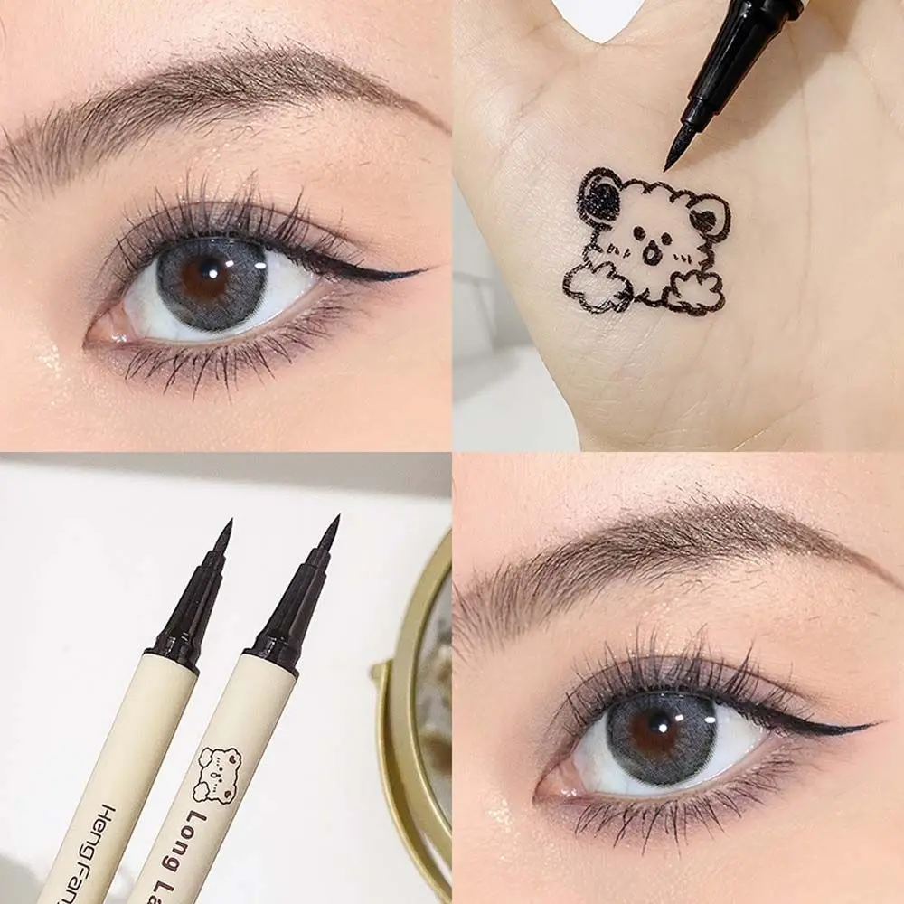 Long-lasting Liquid Eyeliner Pen Black Waterproof Sexy Not Blooming Sweatproof Eye Liner Pencil Quick Drying Comestics | Красота и