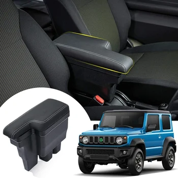 

Armrest Box Interior Modification Storage Box Car Center Console Organizer Accessories for Jimny Sierra JB64 JB74 18-20