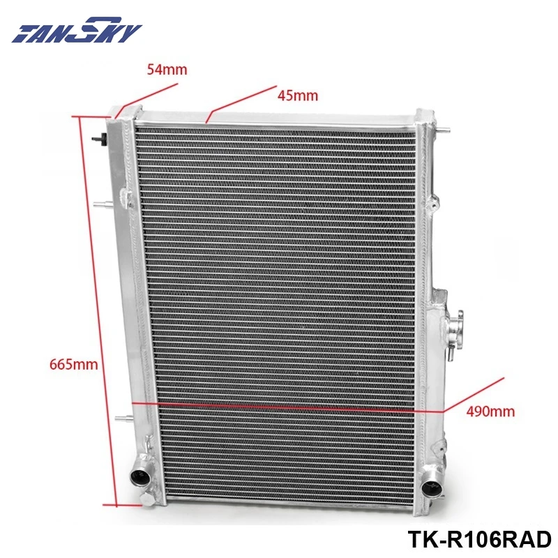 Алюминиевый радиатор для Nissan Skyline R33 R34 42 мм 2 ряда|radiator for nissan|radiator nissanradiator aluminium |