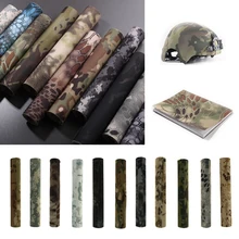 Outdoor Multi-functional Waterproof Dustproof Large Size Super Elastic Self-adhesive Camouflage Tape Hunting Camo Stealth Wrap