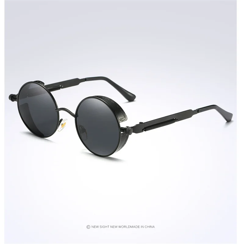 YSO Солнцезащитные очки Мужские Роскошные брендовые дизайнерские винтажные очки для вождения Модные стимпанк Солнцезащитные очки для мужчин UV400
