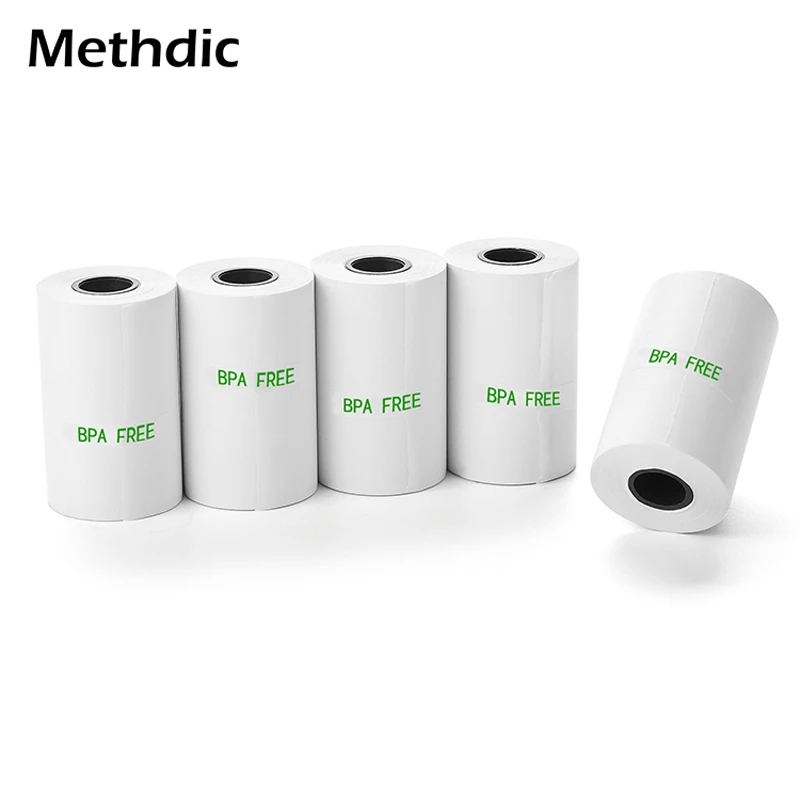

Methdic 10rolls Thermal Paper 57x30mm Cash Register Paper Till Roll