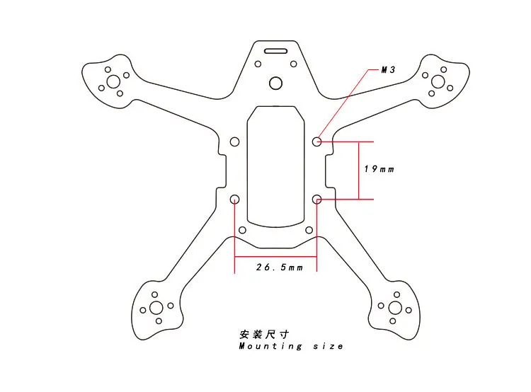 Чертежи квадрокоптера для самостоятельного изготовления