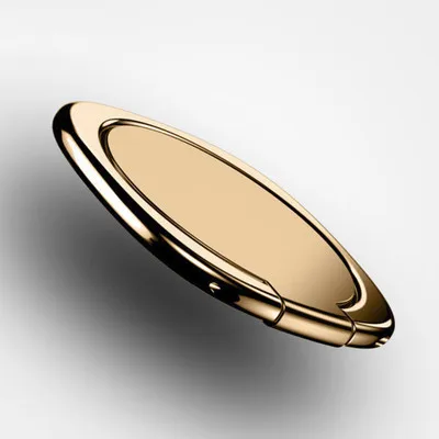 50 шт. палец кольцо Мобильный телефон Смартфон подставка держатель для iPhone 7plus SamsungSmart телефон IPAD MP3 автомобильный держатель - Цвет: Золотистый