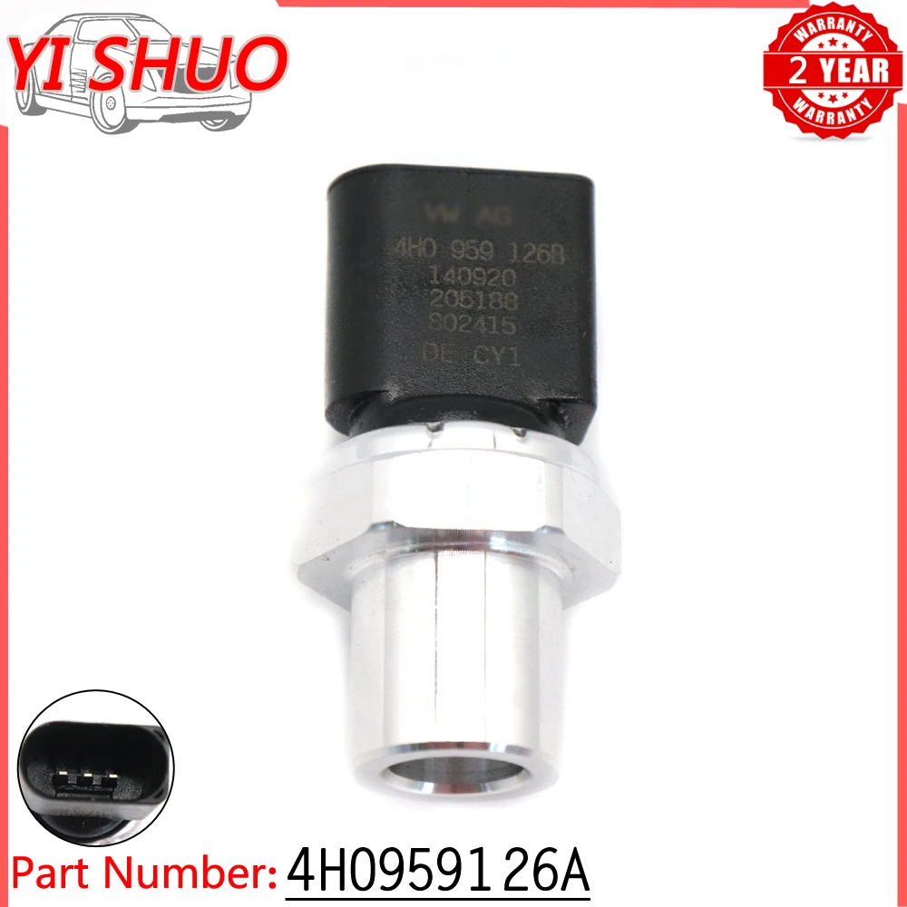 Sensor Presión / Presostato Aire Acondicionado Borsehung Audi A3 8P Tt Mk2 Seat Ibiza Mk4 Skoda Octavia Mk2 Vw Passat B7