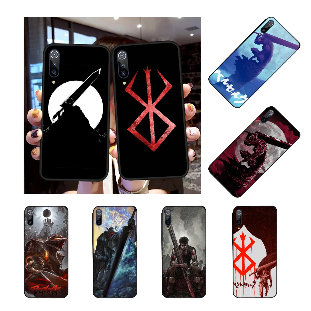 NBDRUICAI Аниме Berserk tripe DIY Роскошная фотография для Redmi Note 8 8A 7 6 6A 5 5A 4 4X 4A Go Pro Plus Prime |