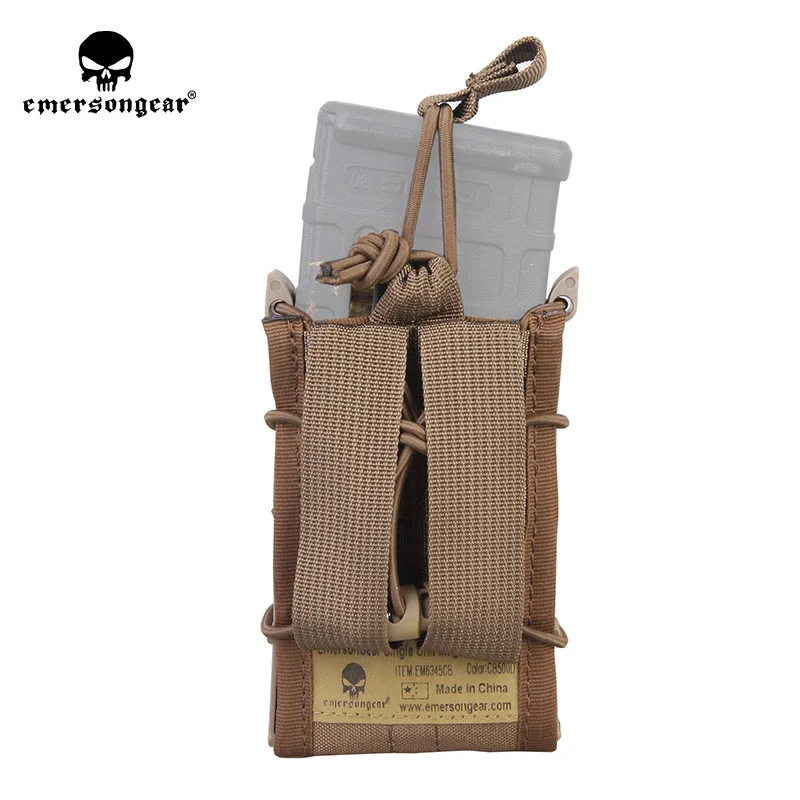 Emersongear подсумок для журналов тактический Молл Чехол портативный винтовка модульная одна бомба сумка для 556 M4 M16 AR15 SR52 P-MAGS M1A1 G3
