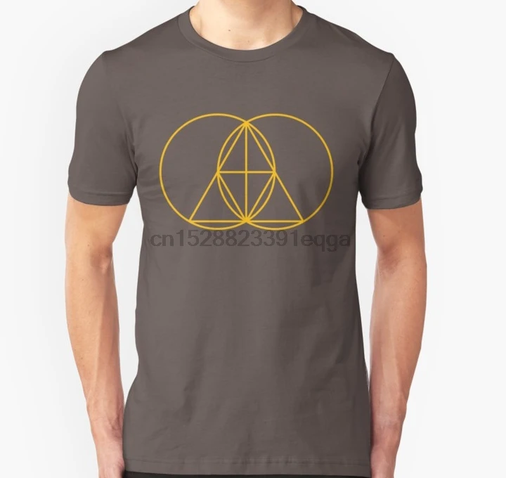Men Short sleeve tshirt Glitch Mob Invert Gold Unisex T Shirt Women t-shirt |