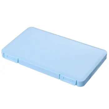 

Portable Face Masks Storage Box Moisture-Proof Cover Holder Mask Storage Seal Box Stationery Case Dustproof For Home Office